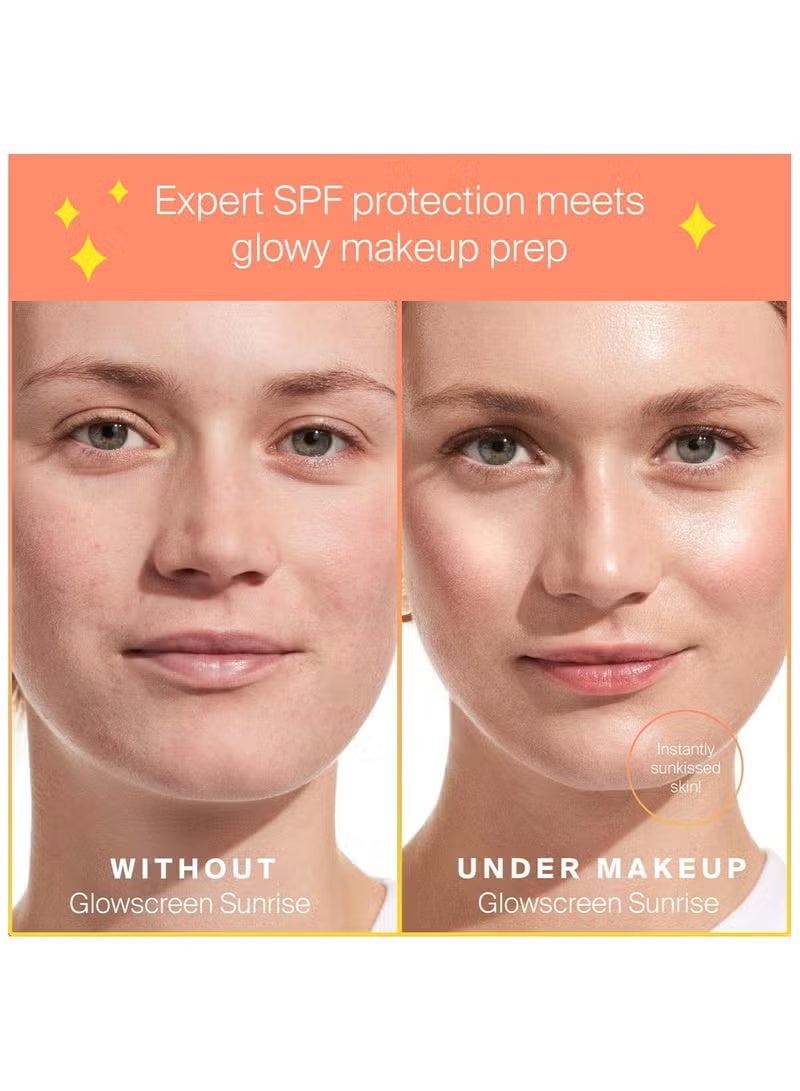 Supergoop! Glowscreen SPF 40, Sunrise (Champagne Glow) - 1.7 fl oz - Glowy Primer + Broad Spectrum Tinted Sunscreen - Helps Filter Blue Light - Hydration - Hyaluronic Acid & Vitamin B5 - Image 3