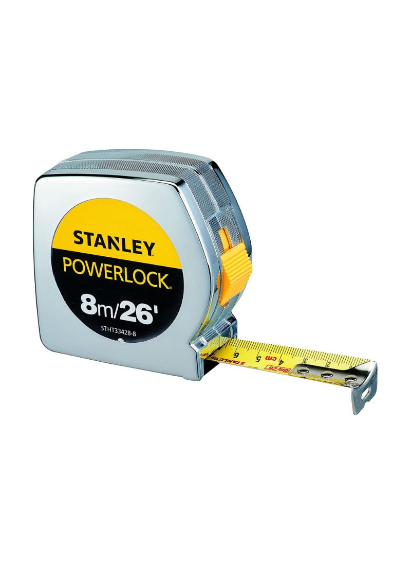 Stanley - Stanley Measuring Tape 8M Powerlock STHT33428-8 - Image 1