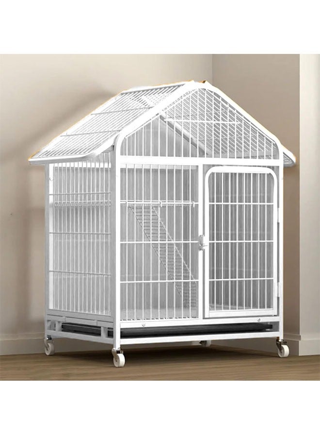 NKX Stackable Heavy Duty Luxury Foldable Pet Cage with Door - Image 1