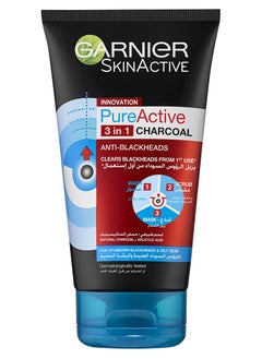 Garnier SkinActive PureActive Charcoal 3in1 150ml