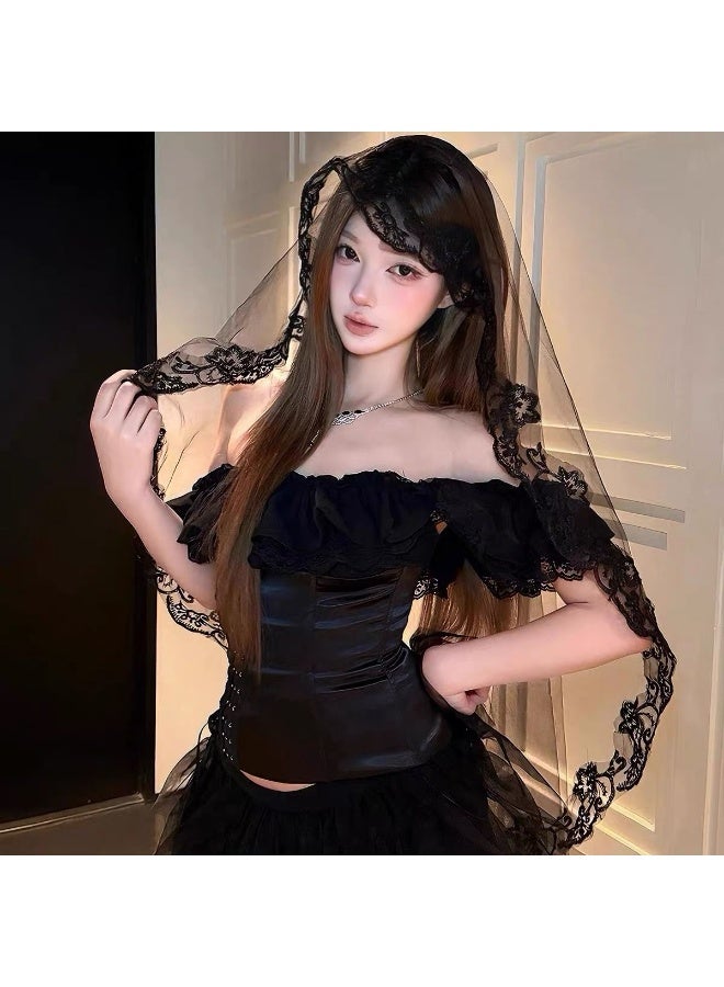 KUYING New Minimalist and Exquisite Bridal Veil