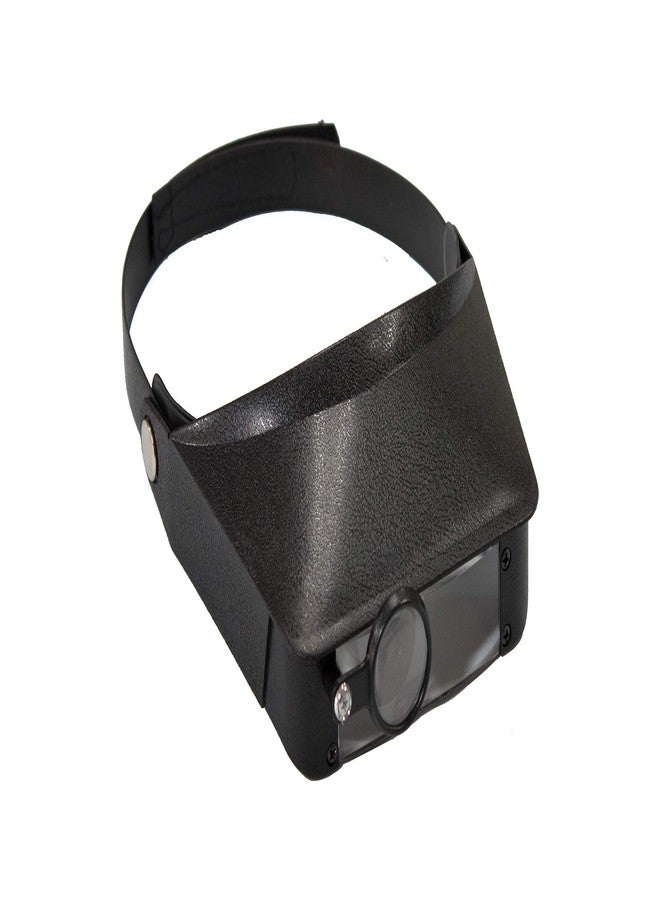 Excel Blades MagniVisor Headband Magnifying Glasses Head Mounted Headset Jewelry Visor Magnifier for Reading Electronics Watch Repair (1.8X, 2.3X, 3.7X, 4.8X) - Image 1