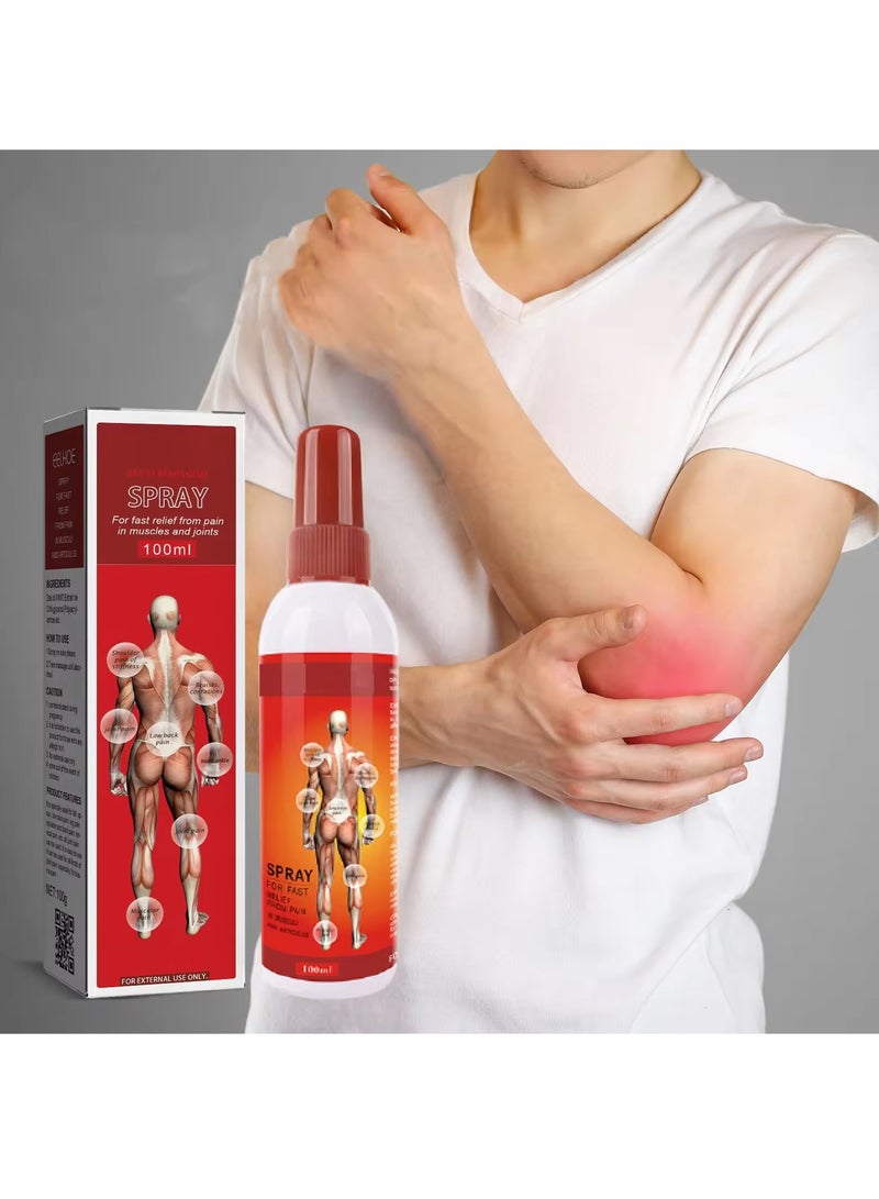 EELHOE EELOHE Pain Relief Spray relieves rheumatism joint muscle pain bruises swelling pain relief spray - Image 1