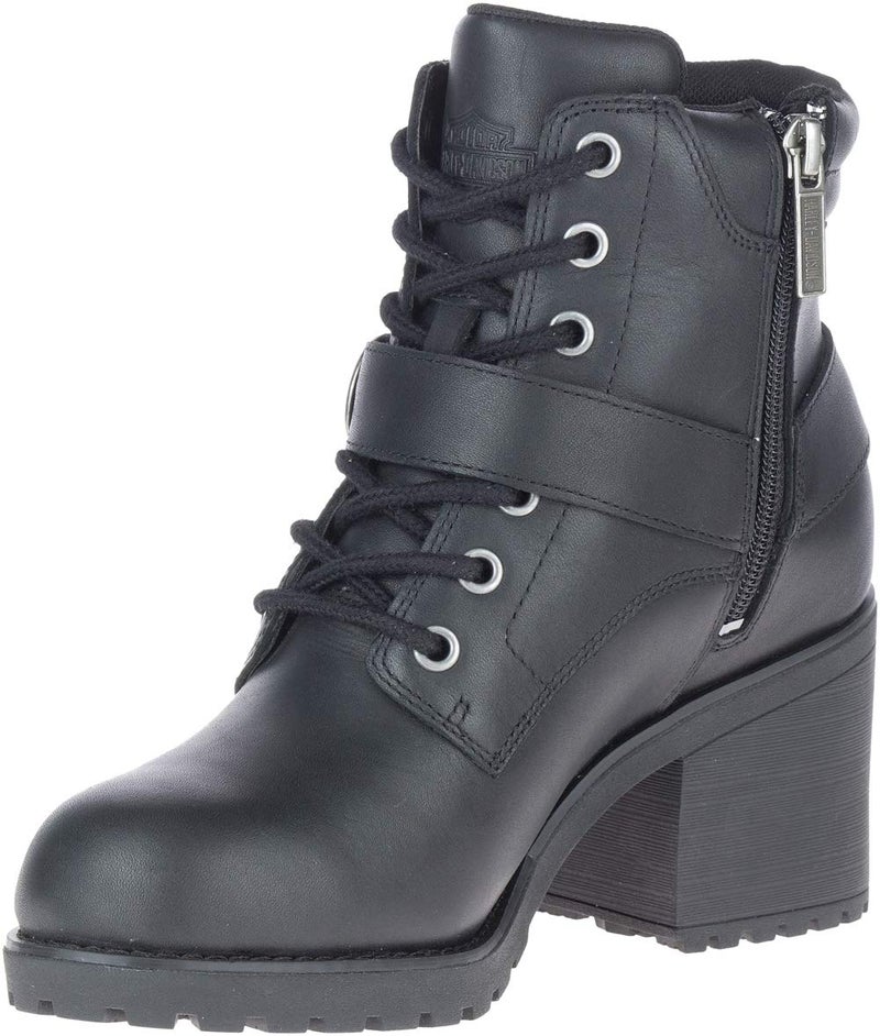 HARLEY DAVIDSON Harley-Davidson Women's Howell 5" Waterproof Motorcycle Boots, D84664 (Blk, 9.5) - Image 2
