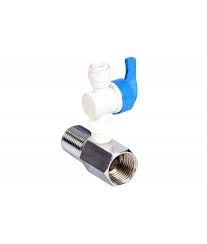 Ion Blue RO Inlet Ball Valve DV Set with Connection for ROUVUF Water Purifiers Filter Tap Mount  - Image 2