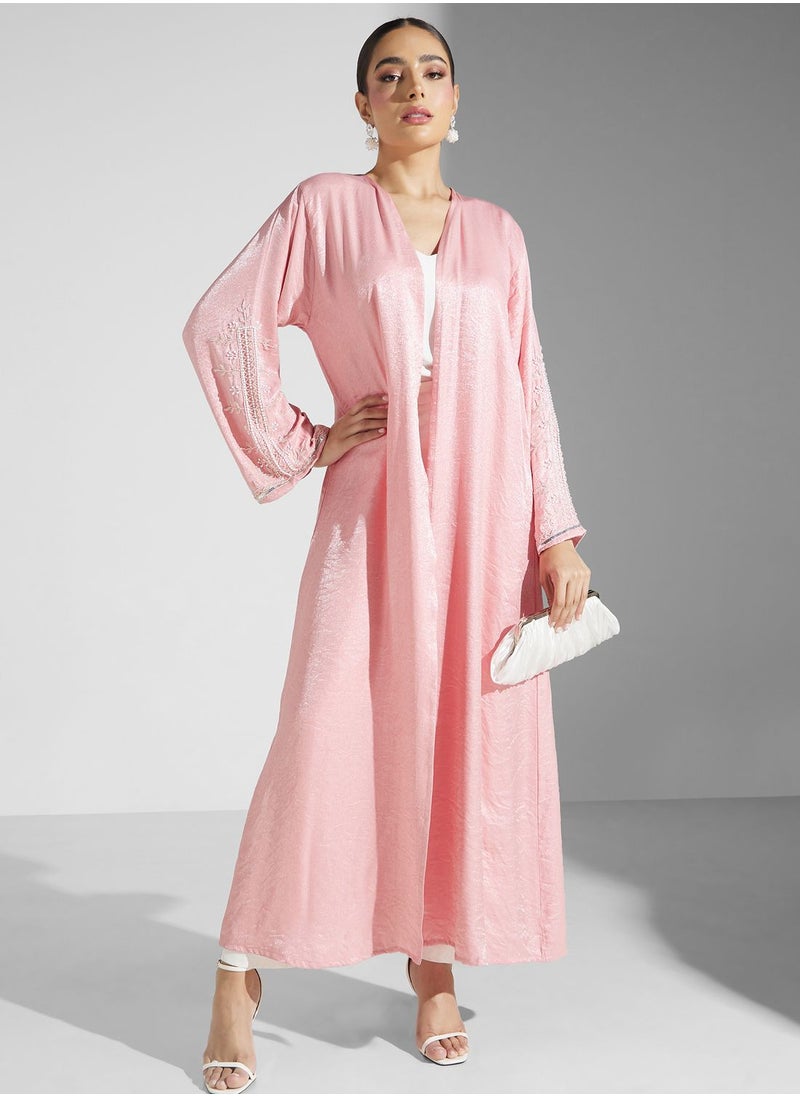 Khizana - Embellished Detail Abaya - Image 1