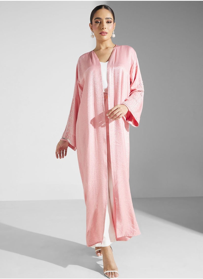 Khizana - Embellished Detail Abaya - Image 1