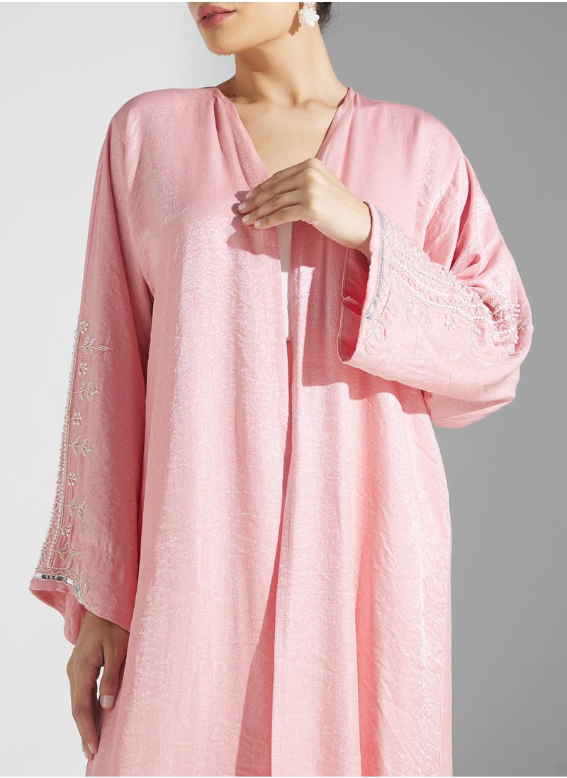 Khizana - Embellished Detail Abaya - Image 1
