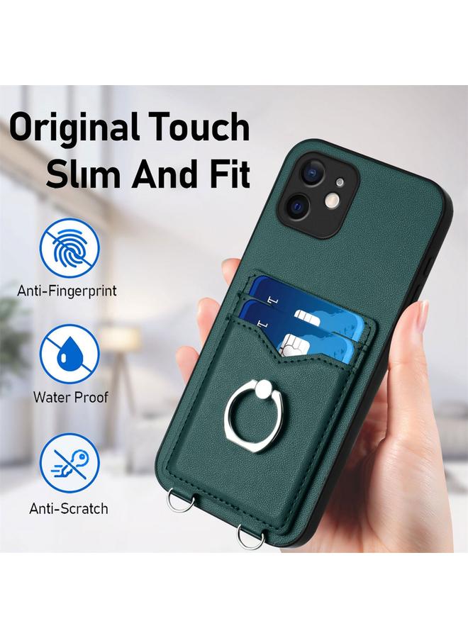 Zaboon Case For iPhone 12 R20 Ring Card Holder Phone Case - Image 5