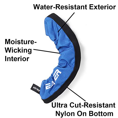 EALER BDT100 Ice Skate Blade Covers,Guards for Hockey Skates,Figure Skates and Ice Skates,Skating Soakers Cover Blades for Kids Youth and Adult - Men Women Boys Girls（Small） - Image 2