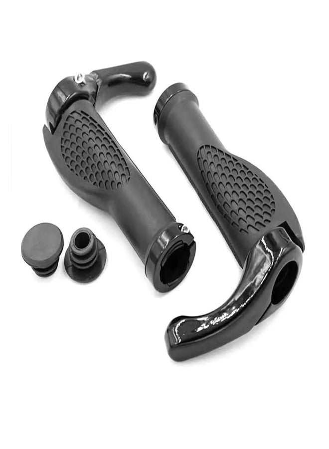 Wavva® Mountain Bicycle Grips with Vice Handlebar MTB Bike Rubber Shockproof Comfortable Handlebar Durable Anti-Slip for Cycling. (Multi-Color) - Image 1