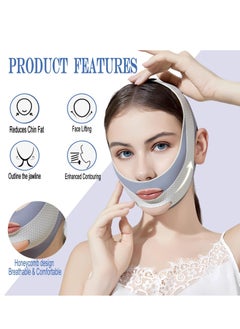 spa luxetique Chin Strap for Women,Reusable V Line Lifting Mask,Breathable, Comfortable Chin Strap for Women  - Image 4