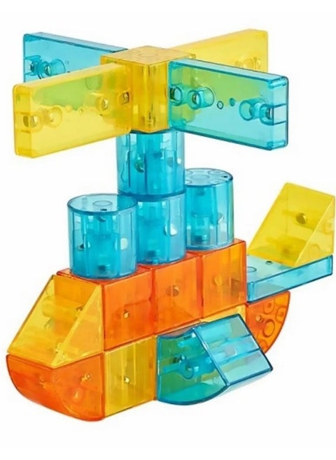 Magnetic Educational Building Blocks for Kids – 100 Pieces to Enhance Creativity and Engineering Thinking