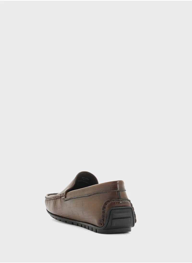 روبرت وود Croc Emboss Loafers