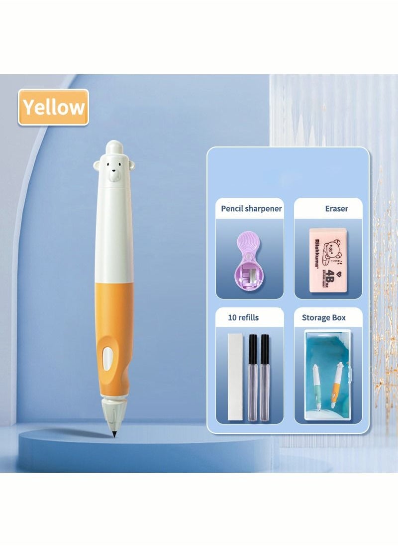 Generic - Children Correction Grip Automatic Pencil Student Positive Posture Pen - Image 1