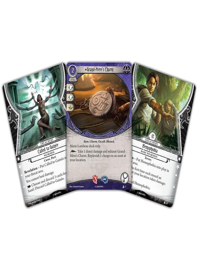 Asmodee Arkham Horror: The Card Game Marie Lambeau Investigator Deck - Image 3