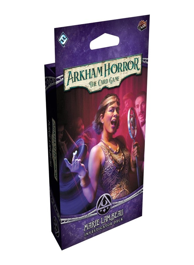Asmodee Arkham Horror: The Card Game Marie Lambeau Investigator Deck - Image 1