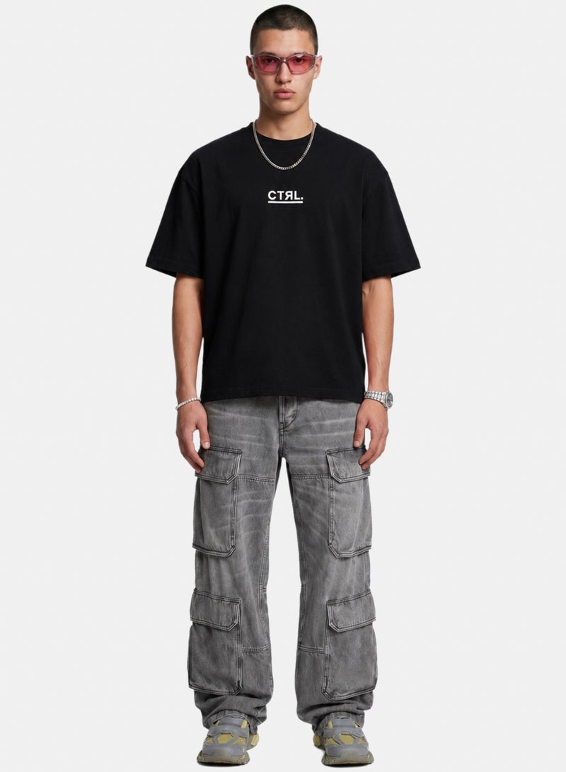 CTRL Signature Boxy-Fit T-shirt - Unisex - Image 1