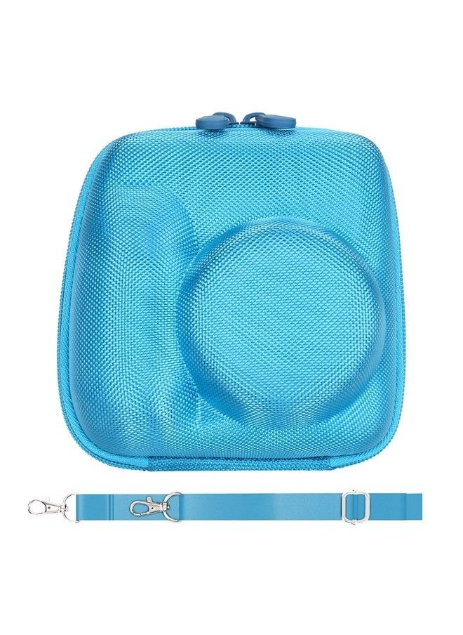 Aenllosi Hard Carrying Case Replacement for Fujifilm Instax Mini 12/11 Instant Camera,Protective Case Compatible with Instax Camera Mini 12/11(Only Case,Pastel Blue)  - Image 1