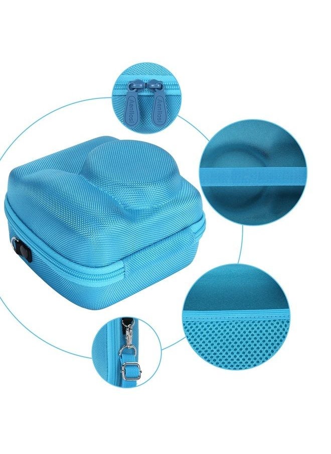 Aenllosi Hard Carrying Case Replacement for Fujifilm Instax Mini 12/11 Instant Camera,Protective Case Compatible with Instax Camera Mini 12/11(Only Case,Pastel Blue)  - Image 2