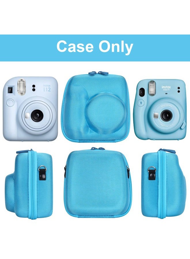 Aenllosi Case for Fujifilm Instax Mini 12/11 Instax Mini Instant Camera 12/11 Case (Only Case) (Blue) - Image 4