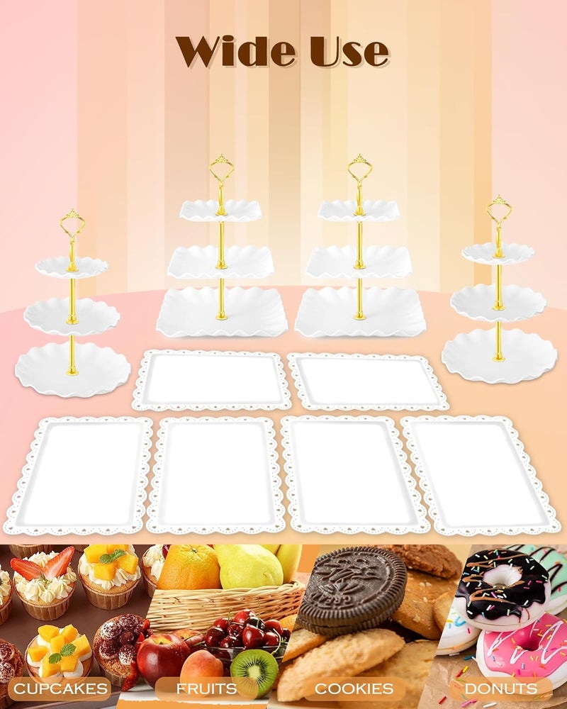 Hoedia 10 Pcs Dessert Table Dispaly Set - Image 5