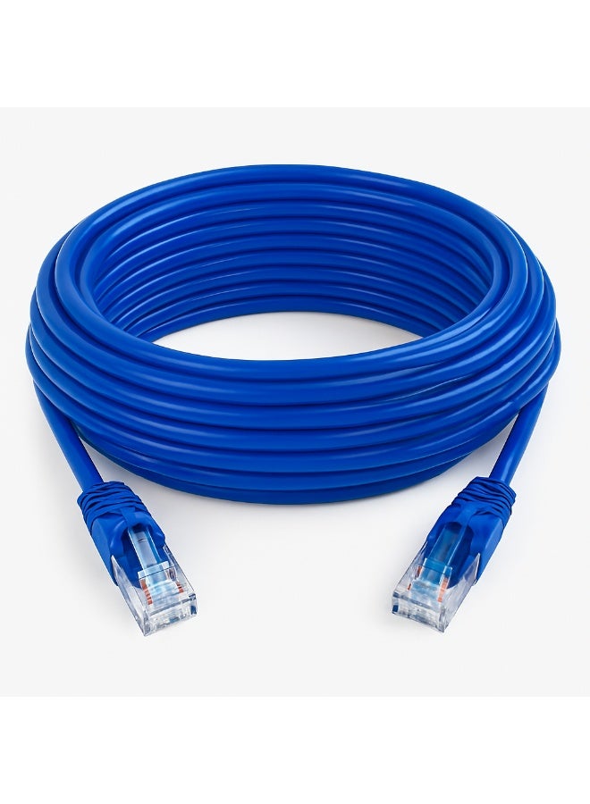 Cat 6 Ethernet LAN Cable 20 Meter – High-Speed Network Cable with RJ45 Connector for Router, Modem, PC, Laptop, Gaming Console - Image 1