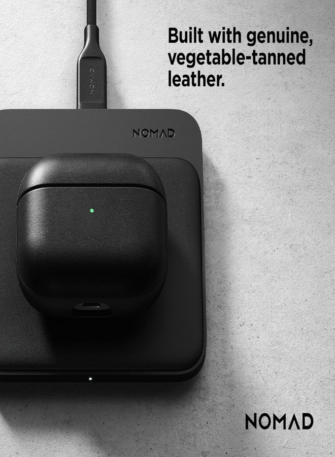 نوماد جراب Nomad AirPods V3 من الجلد الطبيعي الأسود، مناسب لسماعات AirPods من الجيل الثالث. - Image 4