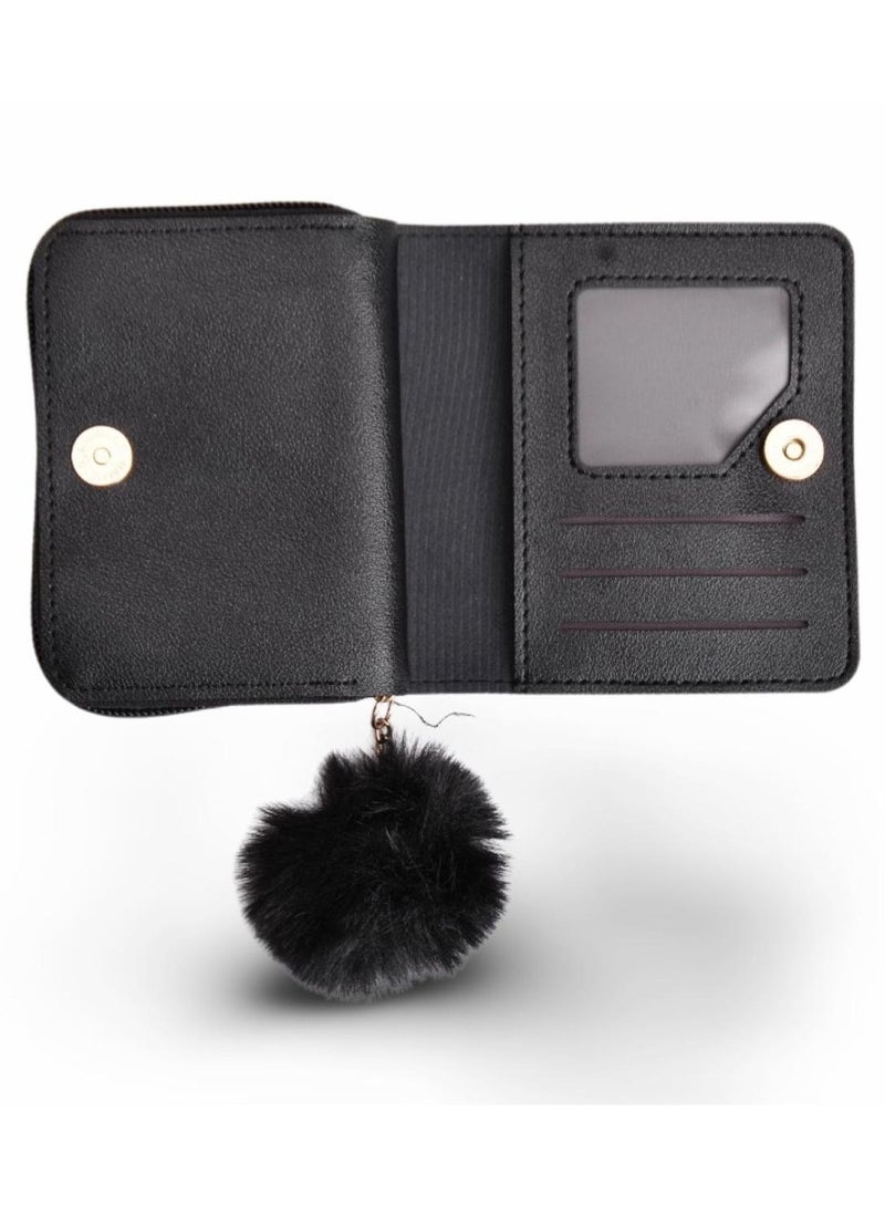 ران محفظة جلدية أنيقة - أسود - Image 3