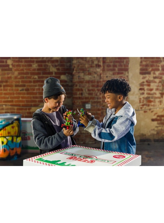 Teenage Mutant Ninja Turtles Teenage Mutant Ninja Turtles Toy, Raphael Sewer Shredder Pullback Skateboard, Mutant Mayhem TMNT Ninja Turtle Figure, Ages 3+  - Image 2