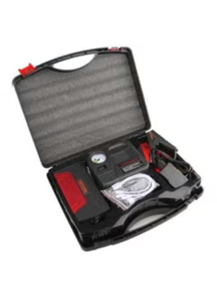 High Power Car Jump Starter Power Bank With Air Compressor  - Image 2