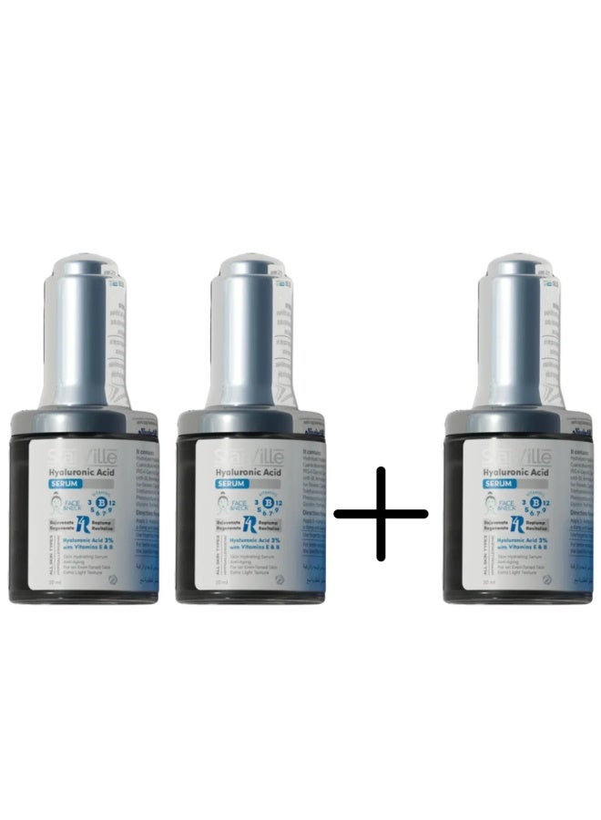 Starville Hyaluronic Acid Serum 30ml 2+1