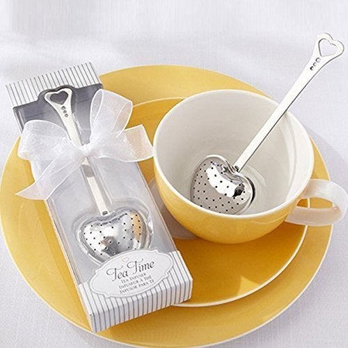 BERON Stainless Steel Tea Time Heart Tea Infuser Party Supplier (set of 20) - Image 1