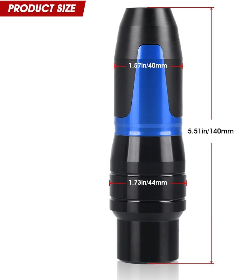 LANQIAN Universal Motorcycle Frame Sliders - Blue - Image 5