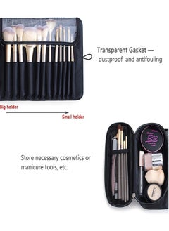 Portable Makeup Brush Organizer Bag for Women Cosmetic Case Handbag Black Travel - pzsku/Z61C8E865F3CFC7D41D85Z/45/_/1722259359/172c17fb-3812-4e09-aaef-7fadd7765c42