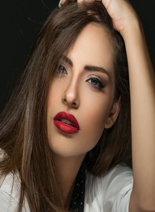 MATT LOOK Dare To Wear Matte Lip Color Lipstick|Highly Pigmented|Waterproof|Flawless Finish|Long Lasting|Matte Nude Colors|Non Transfer|Smudge Free|Long Lasting- Treasure Pink (3.5ml) - Image 4