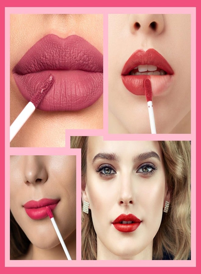 MATT LOOK Dare To Wear Matte Lip Color Lipstick|Highly Pigmented|Waterproof|Flawless Finish|Long Lasting|Matte Nude Colors|Non Transfer|Smudge Free|Long Lasting- Treasure Pink (3.5ml) - Image 3