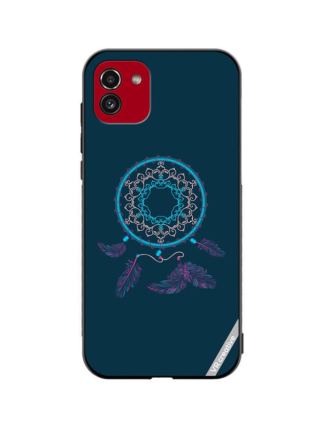 VR CREATIVE Protective Case Cover For Samsung Galaxy A03 Dream Catcher Design Multicolour - Image 1