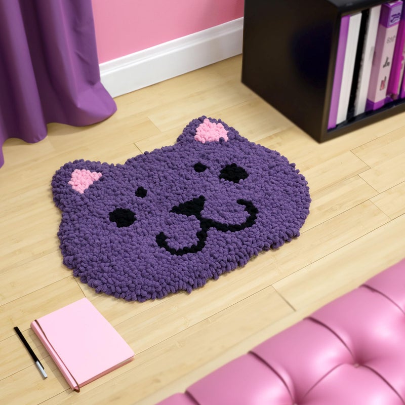 BambooMN JubileeYarn Fun Finger Loops Yarn - 100g/Skein Jumbo Polyester - Pegasus - 6 Skeins - Image 4