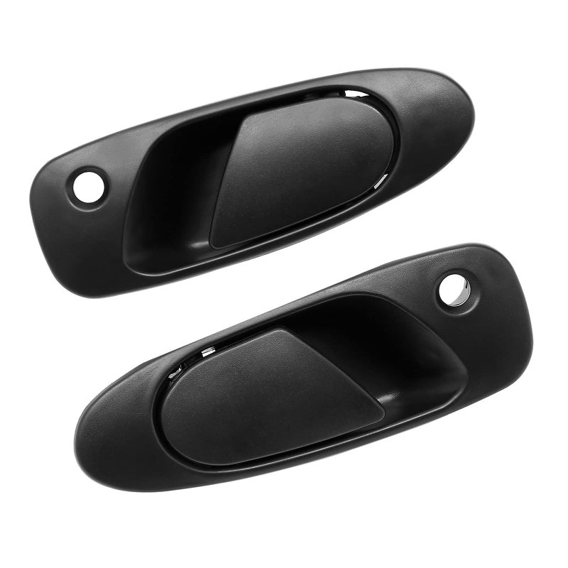 Gledewen Exterior Door Handle Set Compatible with 19921995 Honda Civic 19931997 Civic Del Sol Front Outside Left Driver Right Passenger Side with Key Hole Replaces 72180SR3J02ZD 72140SR3J02ZD