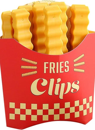Chip Clips 12 Pack Plastic Food Clip & Cute Refrigerator Magnets Curved Design Sealing French Fries Bag Clips for Food Storage, Kitchen and Home Decor (3.8in x12pcs) (12 Pack) - pzsku/Z61C93DE611E9F1425123Z/45/_/1738813098/98f9f0d8-a424-455b-941e-14ca0fbe316f