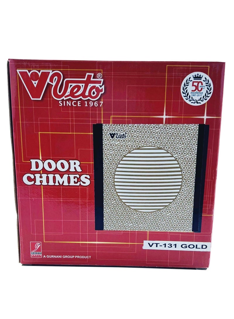 Veto جرس ستيريو فيتو دينج دونج - جرس ستيريو عالي التحمل - جرس باب سلكي - Image 3