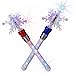 Fleeting Time Light Up Frozen Snowflake Wand Snowflake Spinning WandsMagic Wand Rotating Toy for Girls and Boys Magic Princess Sensory ToysChristmas Birthday Gift RedBlue - Image 2