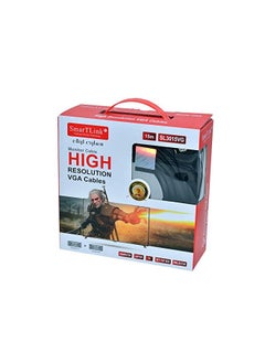 SmarTLink Vga Cable 15 Meter Black Head Male To Male High Resolution  - Image 4