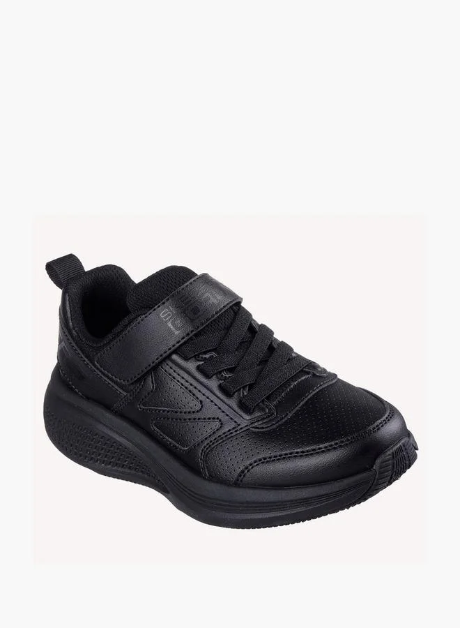 سكيتشرز Boys' GO RUN ELEVATE 2.0 Perforated School Shoes