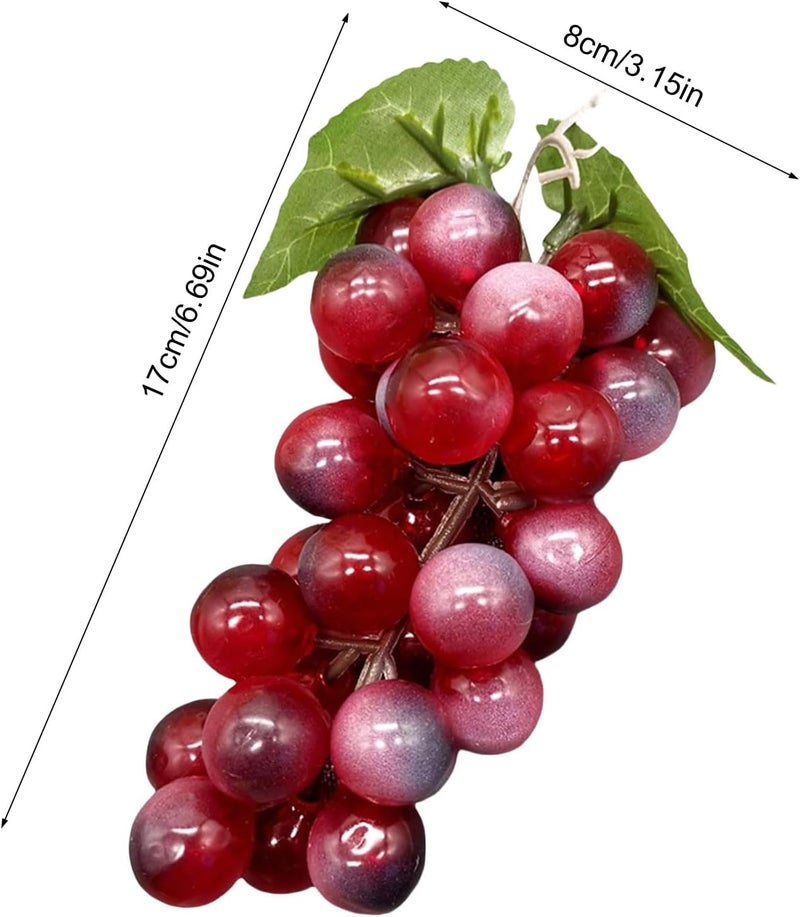 Natural Looking Imitated Grapes Suitable for Various Decorations Including Home Weddings Restaurants and Photography Artificial Grapes - Image 3