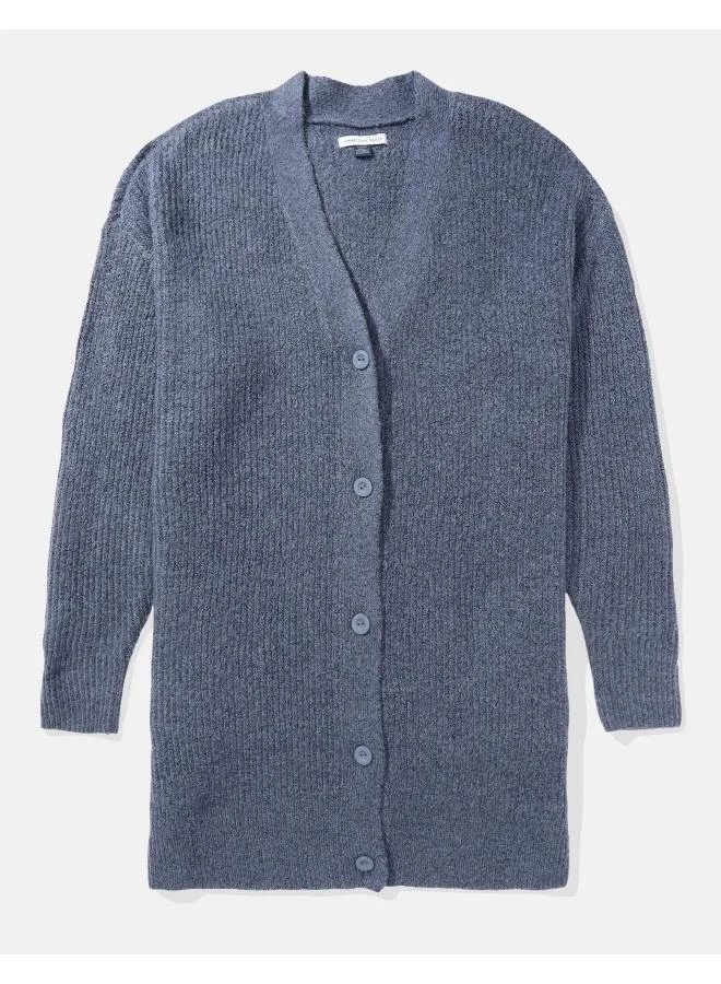 American Eagle AE Whoa So Soft Oversized Long Line Cardigan