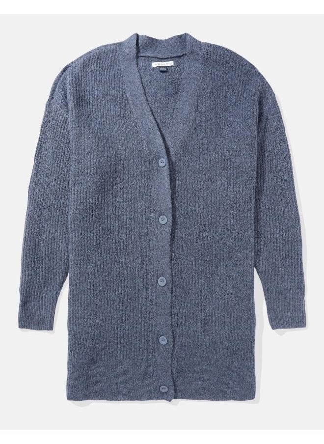 American Eagle - AE Whoa So Soft Oversized Long Line Cardigan - Image 1