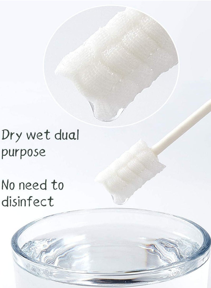 ULHYC 60pcs Disposable Baby Toothbrush Tongue Gum Gauze Cleaner for 0-36 Month Infant Newborn Kid Children Oral Care - Image 4