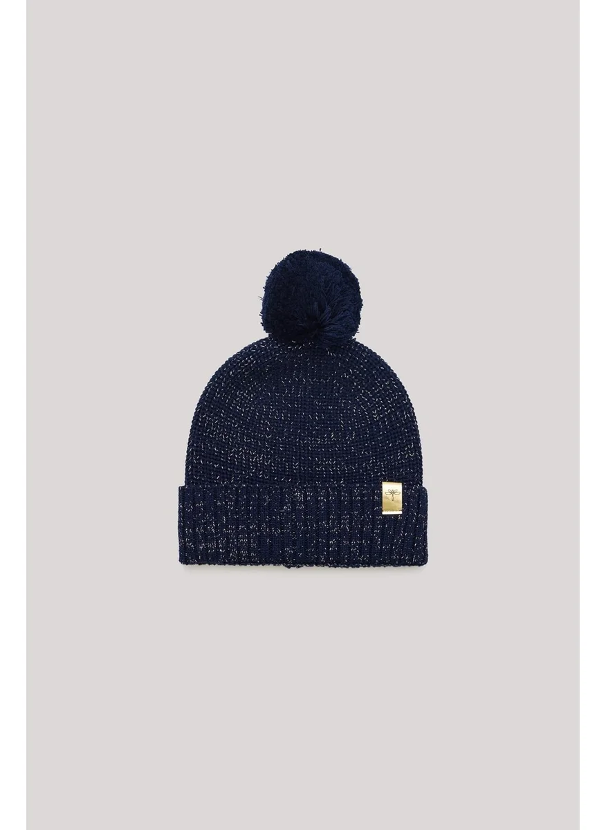 TYESS Bg Store Girl Navy Blue Beret